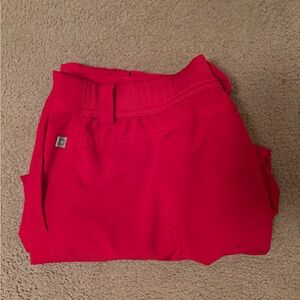 Cherokee Infinity Red Scrub Pants